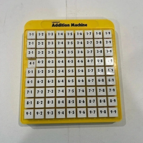 Lakeshore Other - Lakeshore Addition Machine~Math Educational Tool Push Button Home School